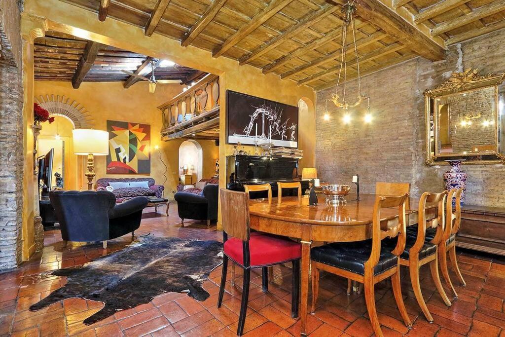 Spectacular Luxury Flat In Trastevere Rom Eksteriør billede
