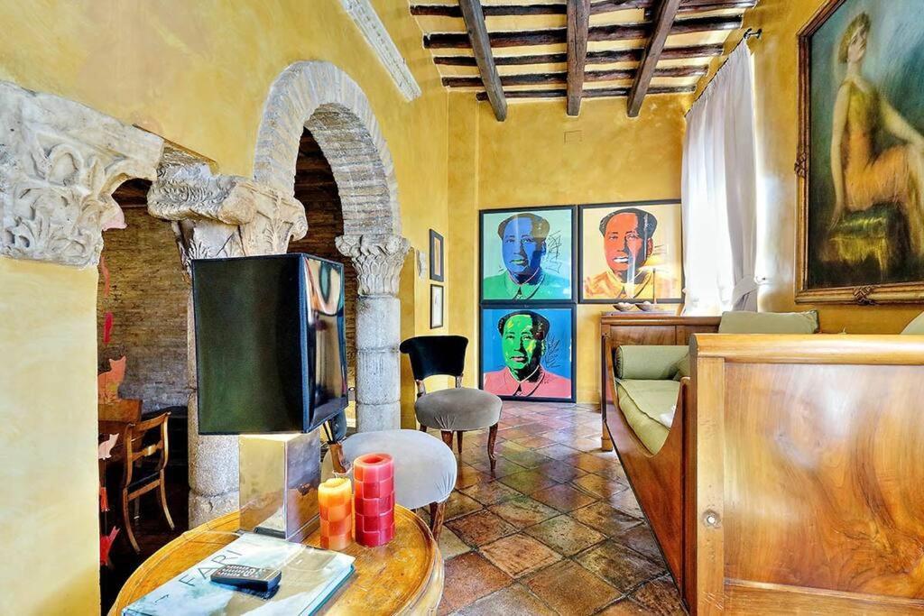 Spectacular Luxury Flat In Trastevere Rom Eksteriør billede