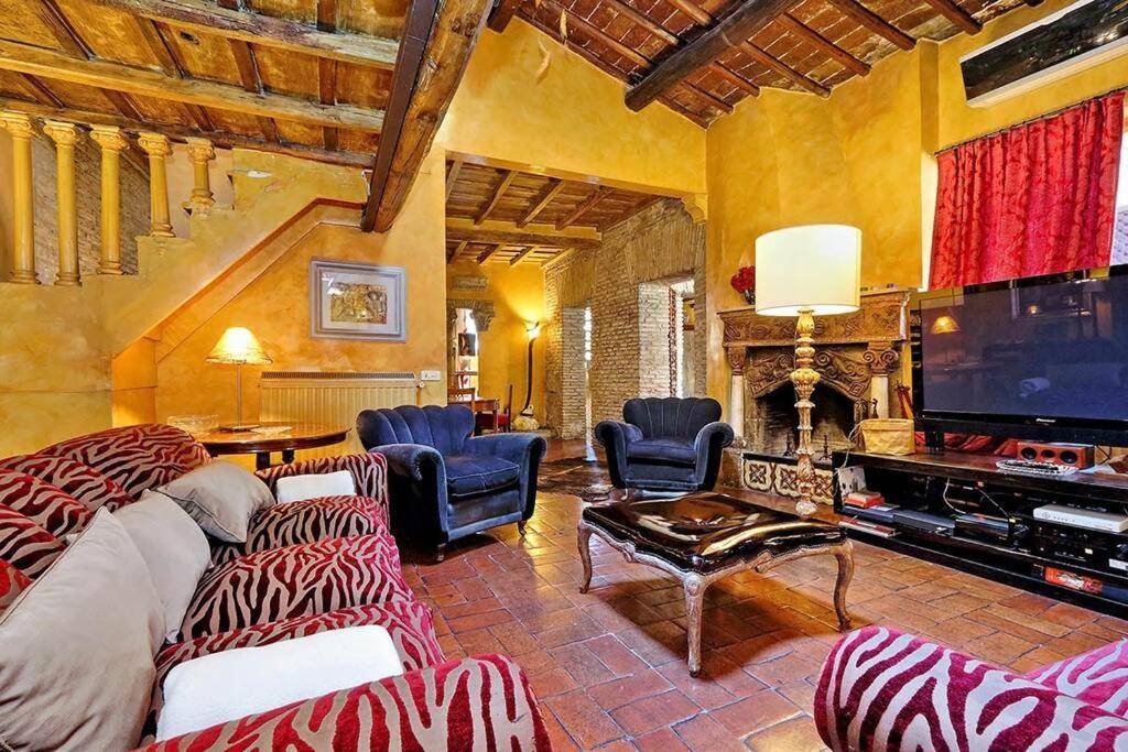 Spectacular Luxury Flat In Trastevere Rom Eksteriør billede