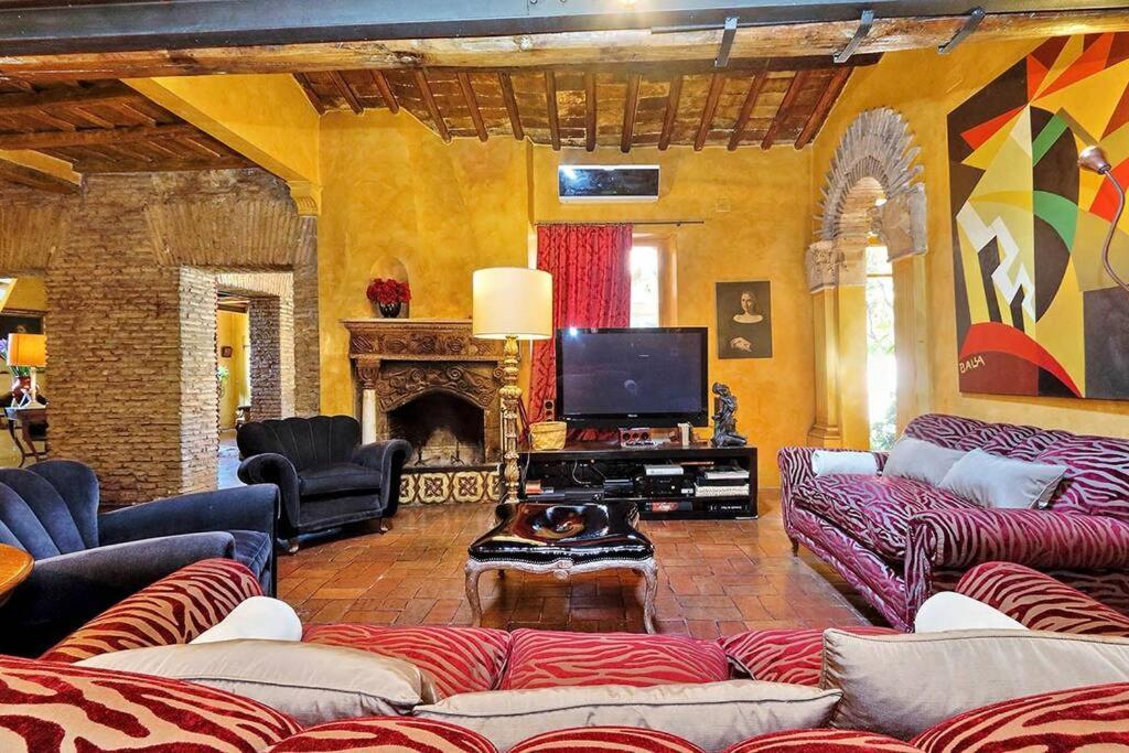 Spectacular Luxury Flat In Trastevere Rom Eksteriør billede