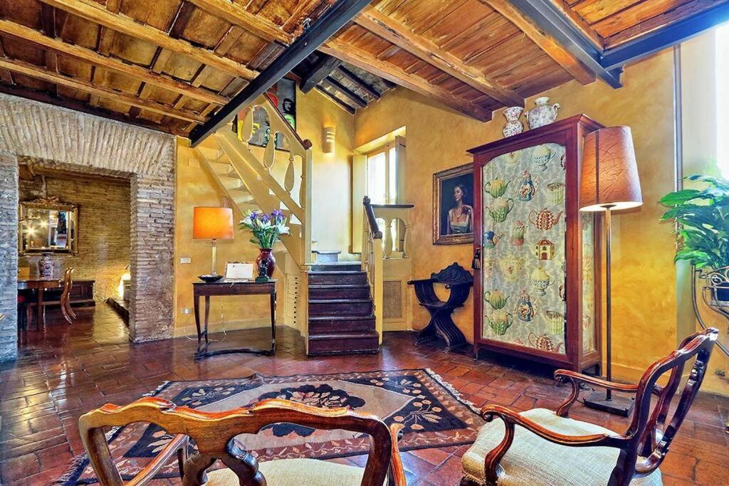 Spectacular Luxury Flat In Trastevere Rom Eksteriør billede