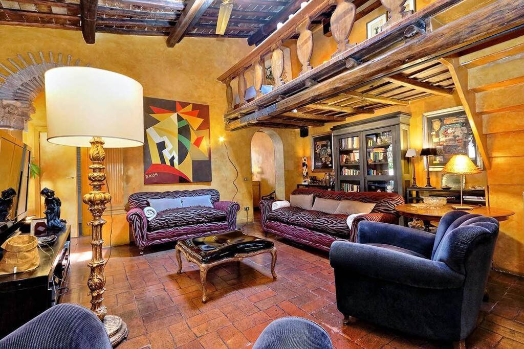 Spectacular Luxury Flat In Trastevere Rom Eksteriør billede